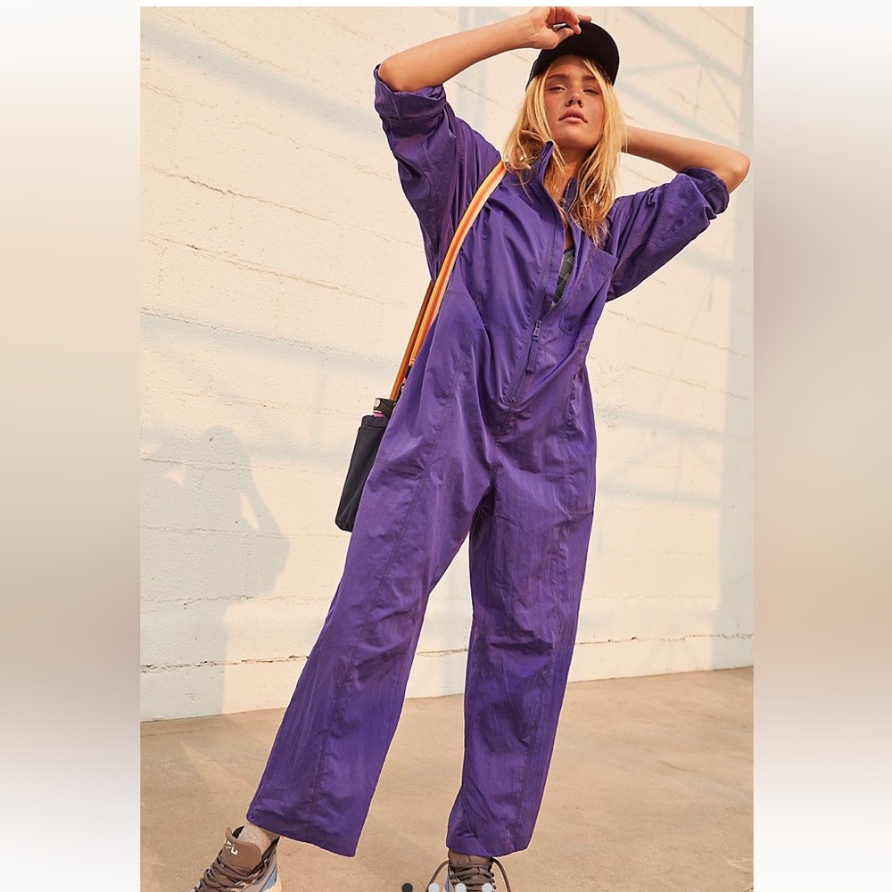 FP Movement by Free People Purple Jumpsuit